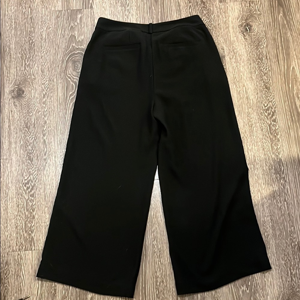LOFT Black Wide Leg Pants - Picture 3 of 4